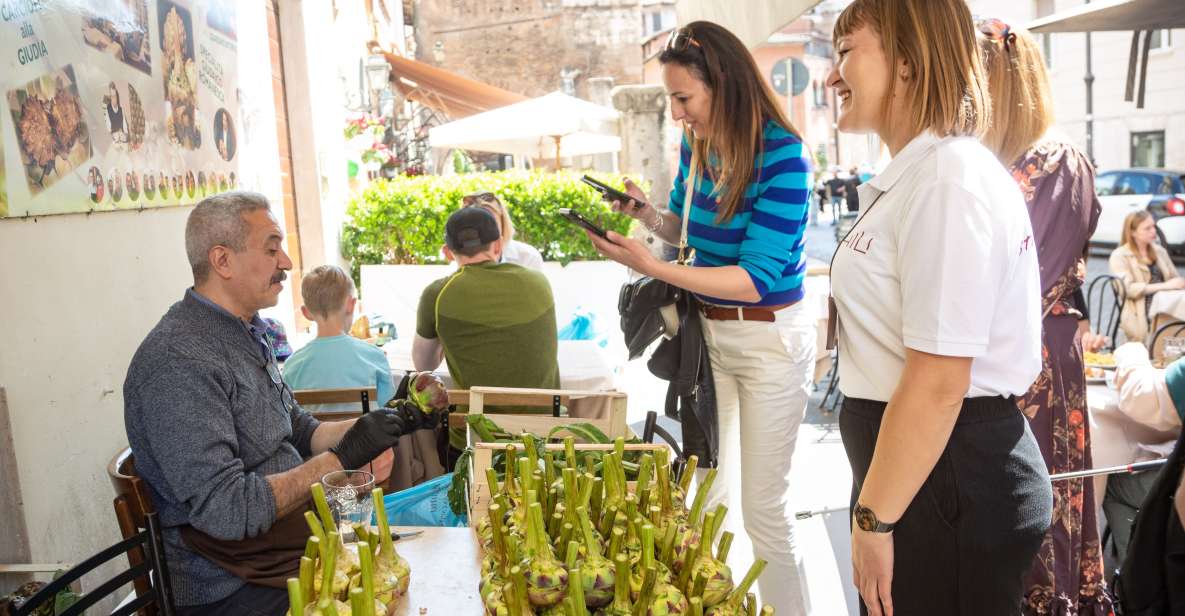 Rome: Trastevere & Campo De Fiori Street Food Walking Tour - Itinerary Highlights