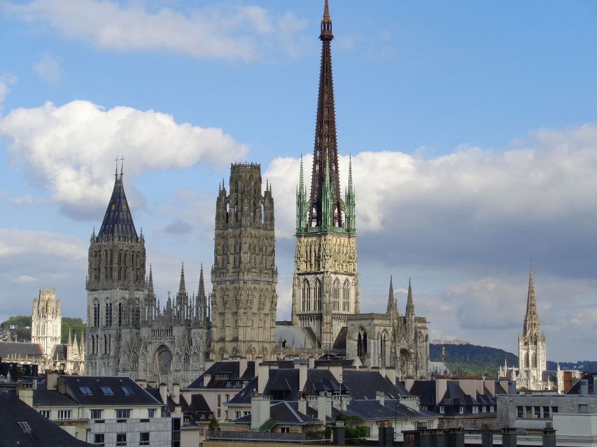 Rouen: Castles and Abbeys Private Full-Day Tour - Itinerary Highlights