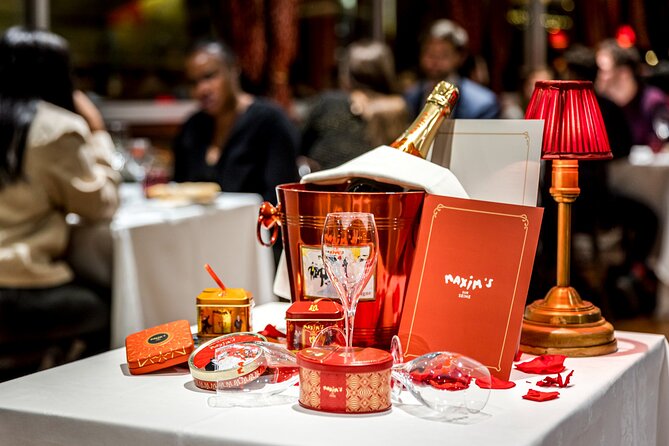 Seine River Dinner Cruise Maxims De Paris With Champagne and Live Music - Menu Highlights