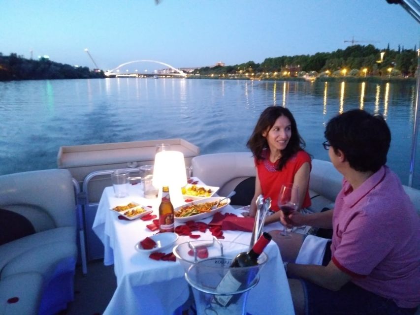 Seville: Private River Cruise With Dinner and Drinks - Cruise Experience