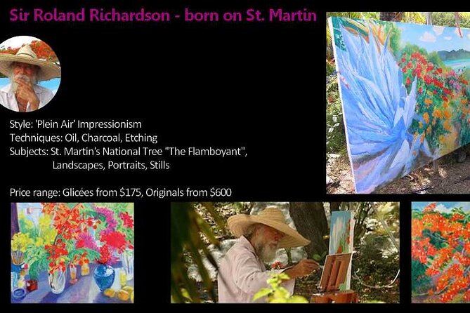 St.Martin - St.Maarten: Small Group, Visit Our Artists, Art Tour - Meeting and Pickup Information