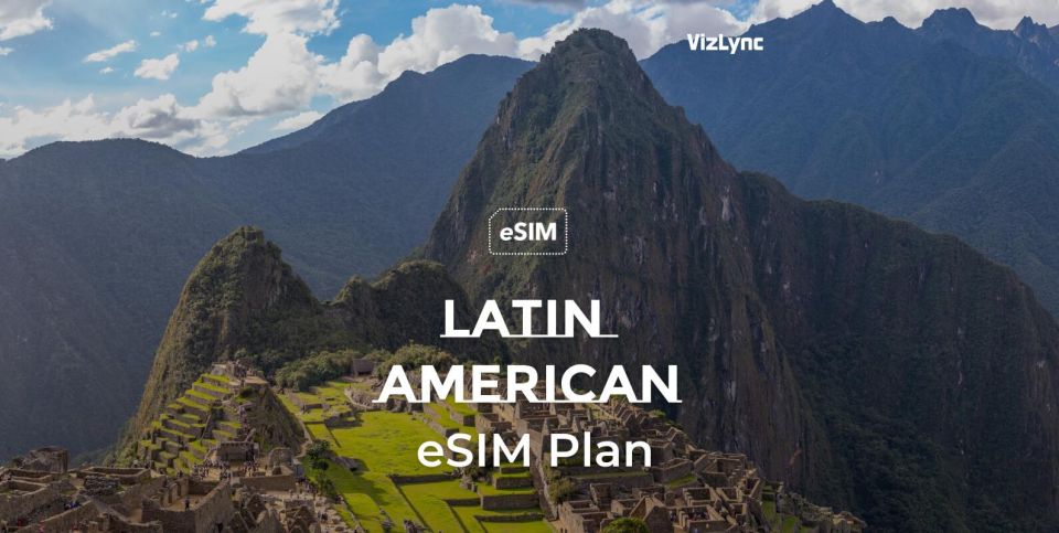 Stay Connected Across Latin America With Our Data-Only Esims - Flexible Data Plans Available