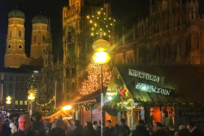 The ORIGINAL Munich Christmas Market Festive Wine Tour -With Food - Meeting Point and Logistics