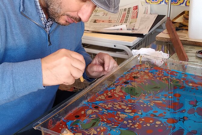 Turkish Marbling Paper Art Workshop - Instructors and Learning Environment