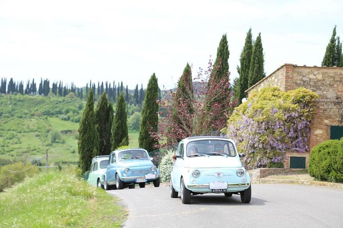 Vintage Fiat 500 Tour From Siena: Tuscan Hills and Winery Lunch - Scenic Drive Experience