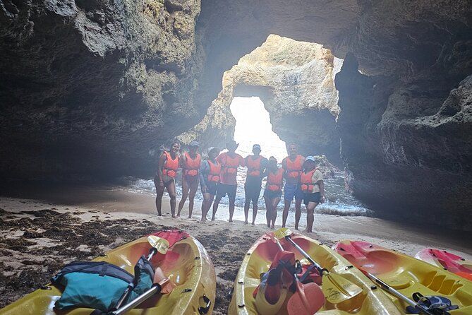 Visit the Benagil Caves on a Kayak and Marinha Beach - Exploring Marinha Beach