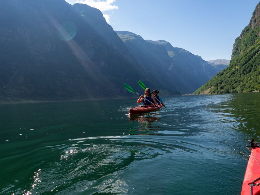 Vossevangen: Nærøyfjord Full-Day Guided Kayaking Trip - Detailed Itinerary