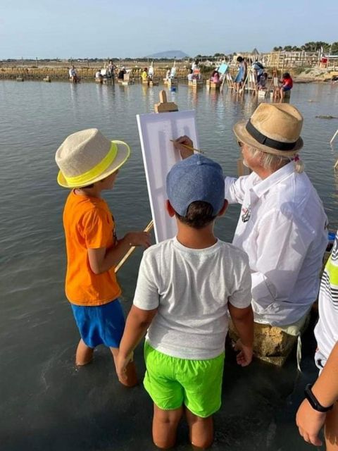 Water Painting in the Salt Pans of Marsala - Highlights of Water Painting