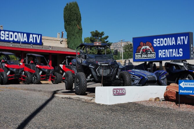 4-Hour RZR ATV Rental in Sedona - Important Traveler Information