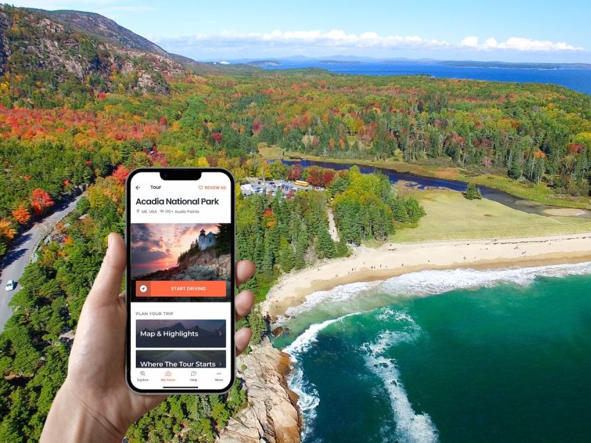Acadia: Self-Guided Audio Driving Tour - Highlights of Park Loop Road