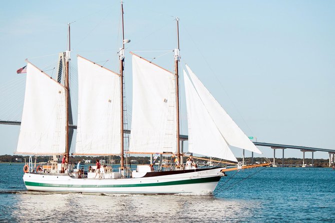 Afternoon Schooner Sightseeing Dolphin Cruise on Charleston Harbor - Refreshments and Amenities