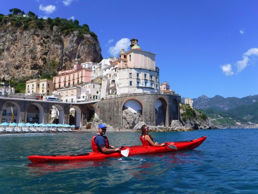 Amalfi Coast: Kayak Tour With Snorkeling and Grottoes Visit - Itinerary Details