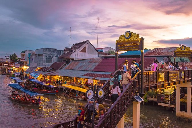 Amphawa Floating Market Tour With Maeklong Railway Market (Sha Plus) - Itinerary Overview