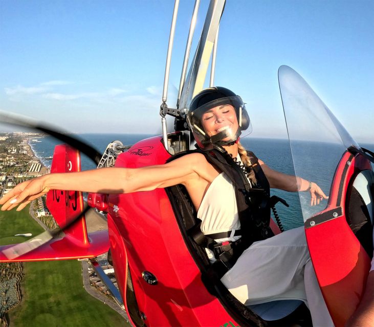 Antalya: Private Gyrocopter Flight Tour - Flight Experience