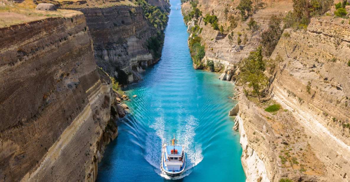 Athens: Private Corinth Canal and Mycenae Tour - Visiting the Corinth Canal