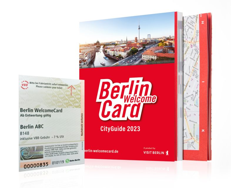 Berlin WelcomeCard: Discounts & Transport Berlin Zones (ABC) - Discounts at Major Attractions