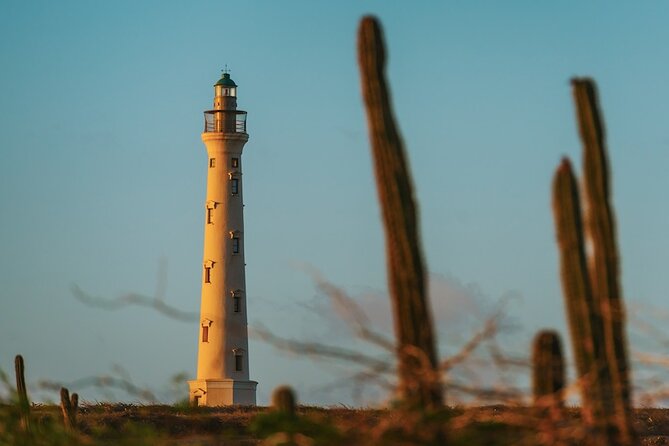 California Lighthouse Observatory Entrance in Aruba - Scenic Views and Attractions