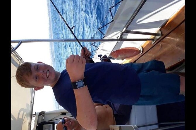 Captain Manolis Fishing With Barbecue on the Boat- Free Pick up - What to Expect on the Tour