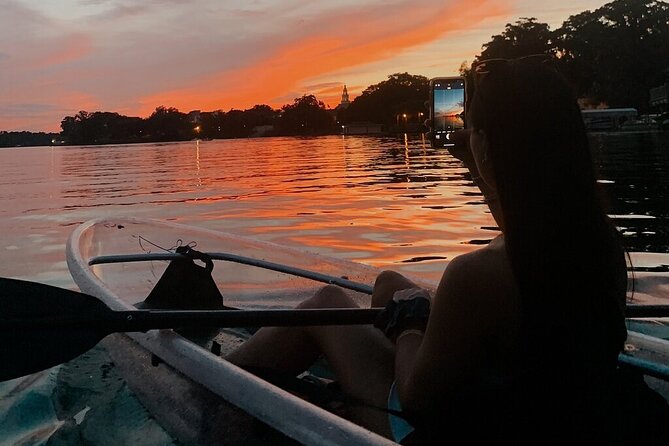 Clear Kayak Sunset Tour Through the Winter Park Chain of Lakes - Duration and Group Size