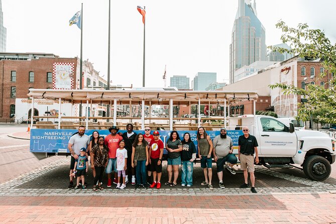 Cruising Nashville Narrated Sightseeing Tour by Open-Air Vehicle - Tour Experience Highlights