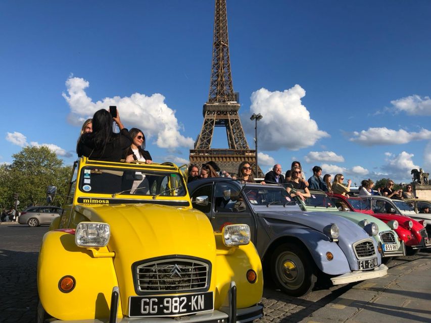 Discover Paris in a 2CV - Tour Itinerary Highlights