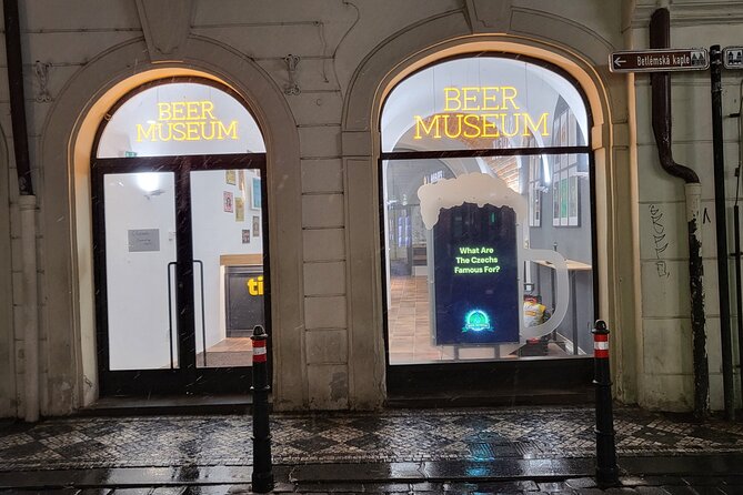 Enjoy 3 Beers in Czech Beer Museum - Beer Tasting Experience