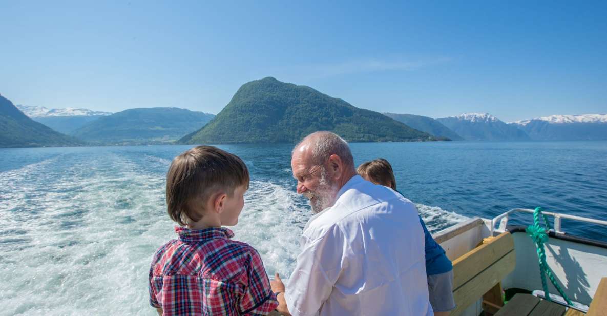 From Fjærland - Fjord Cruise to Balestrand One-Way - Departure and Arrival Details