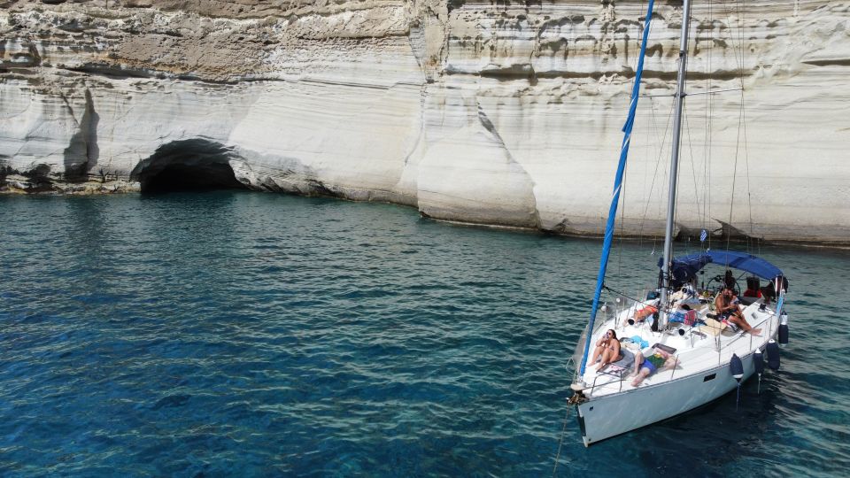 From Milos: Guided Day Cruise to Kleftiko With Lunch - Inclusions