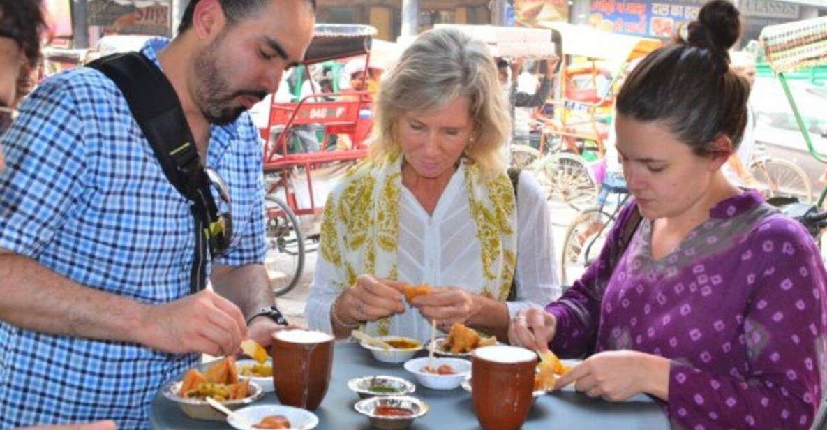 Guided Old & New Delhi Tour With Traditional Food Tour - Transportation Options