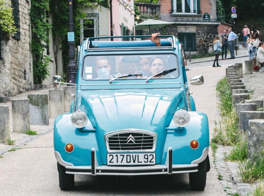 Guided Tour of Paris in Citroën 2CV - Iconic Landmarks to Explore