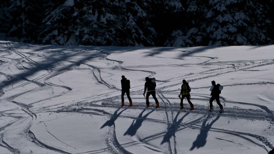Innsbruck: Priv. Guided Snowy Mountain Hike /Snowshoe´s - Mountain Highlights