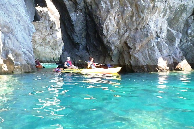 Kayak Tour From Sesimbra to Ribeira Do Cavalo Beach, Passing Through the Caves - Safety and Equipment Provided