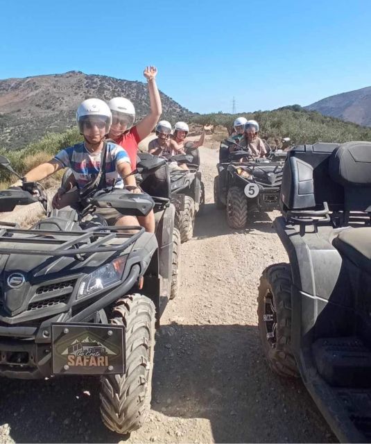Malia: Off-Road Quad Safari Tour With Lunch and Transfers - Inclusions and Requirements