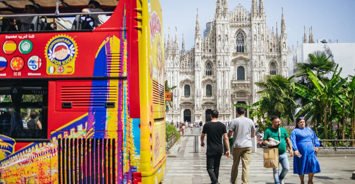 Milan: 24, 48, or 72-Hour Hop-On Hop-Off Bus Ticket - Attractions and Audio Guide