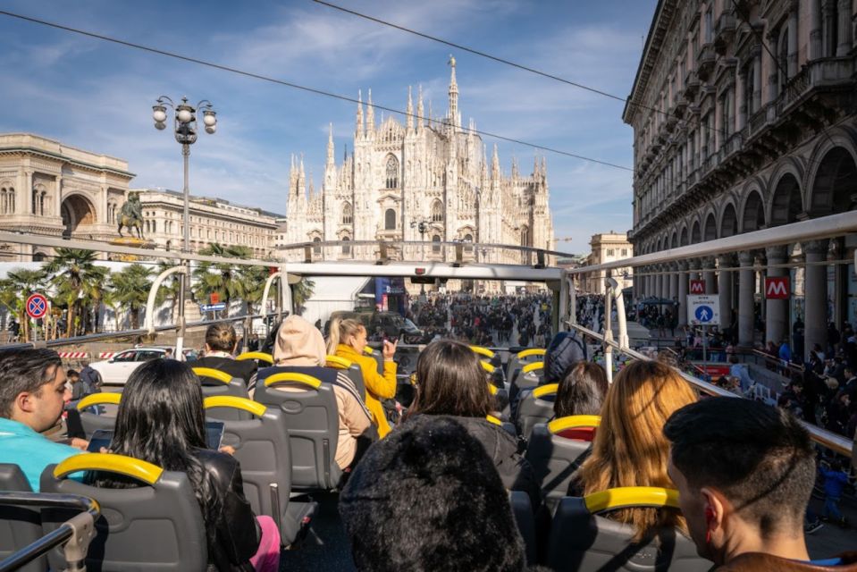 Milan: Hop-On Hop-Off Bus Ticket for 24, 48, 72 Hours - Detailed Tour Routes