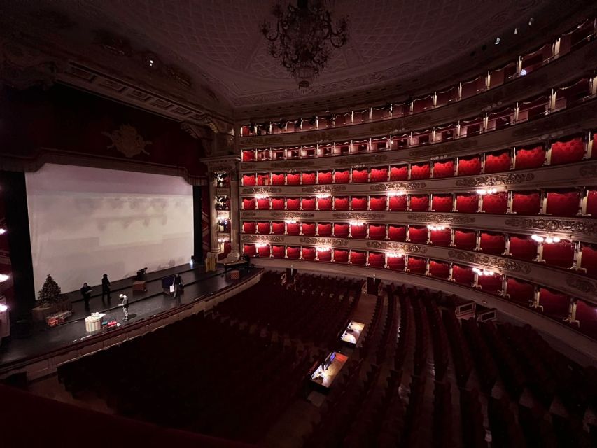 Milan: Scala Theater and Duomo Cathedral Guided Tour - Scala Theater Insights