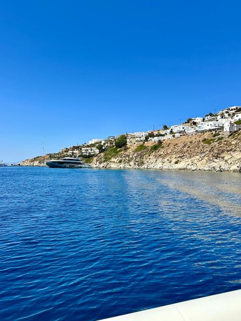 Mykonos: Private Half-Day Cruise South Beaches of Mykonos - Amenities and Inclusions