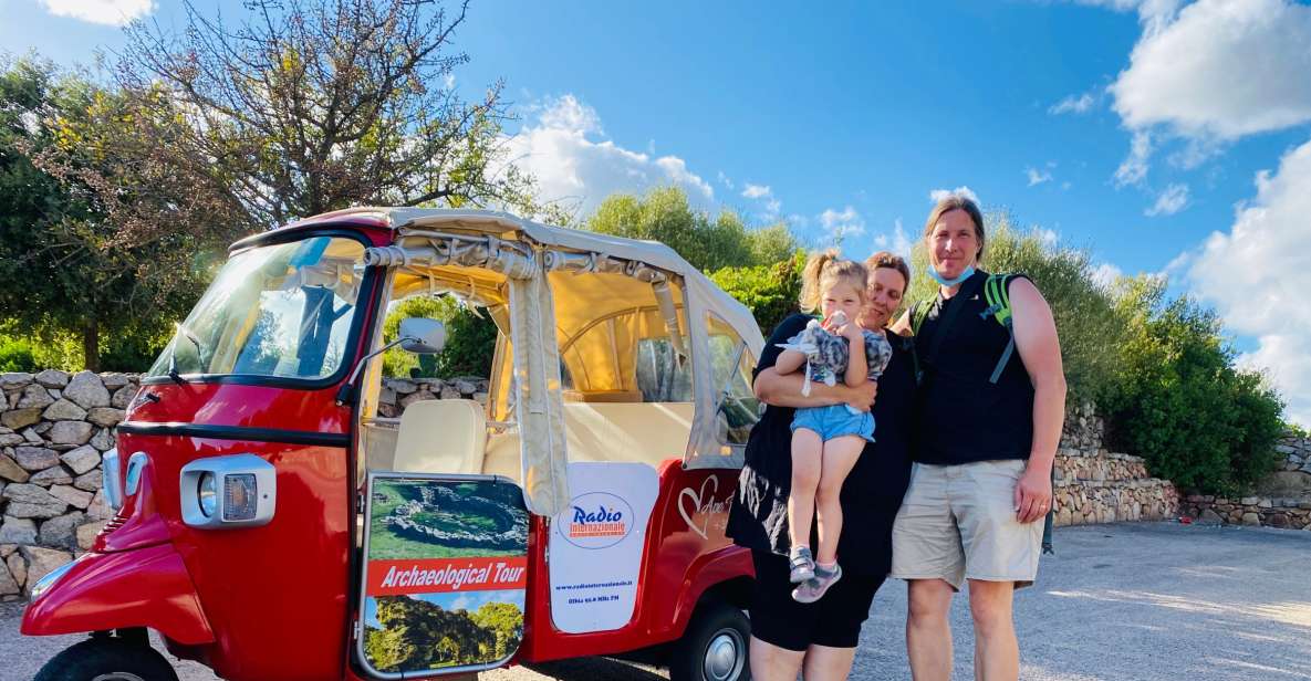 Olbia: Tuk-Tuk City Sightseeing Tour - Inclusions and Amenities