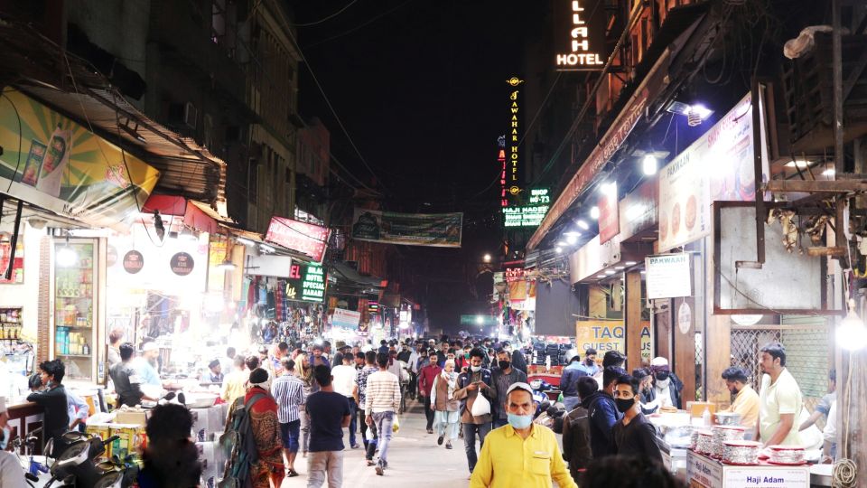 Old Delhi Food Tour: A Night Time Feast - Included Services