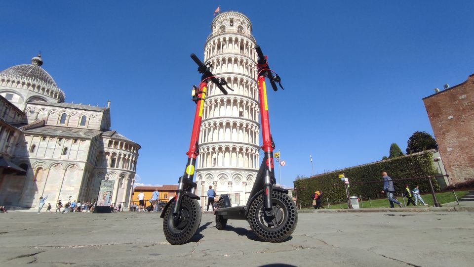 Pisa: E-Scooter Rental With Self-Guided Tour App - Booking Process