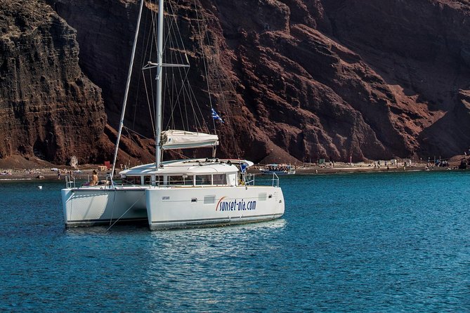 Private Morning Tour Lagoon 400-380 Sailing in Santorini ,Lunch, Drink, Transfer - Booking Process