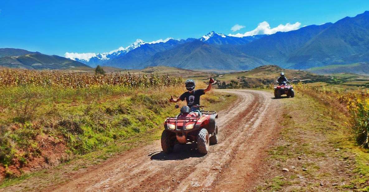 Private Service ATV Tour of the Sacred Valley & Maras -Moray - Included Services