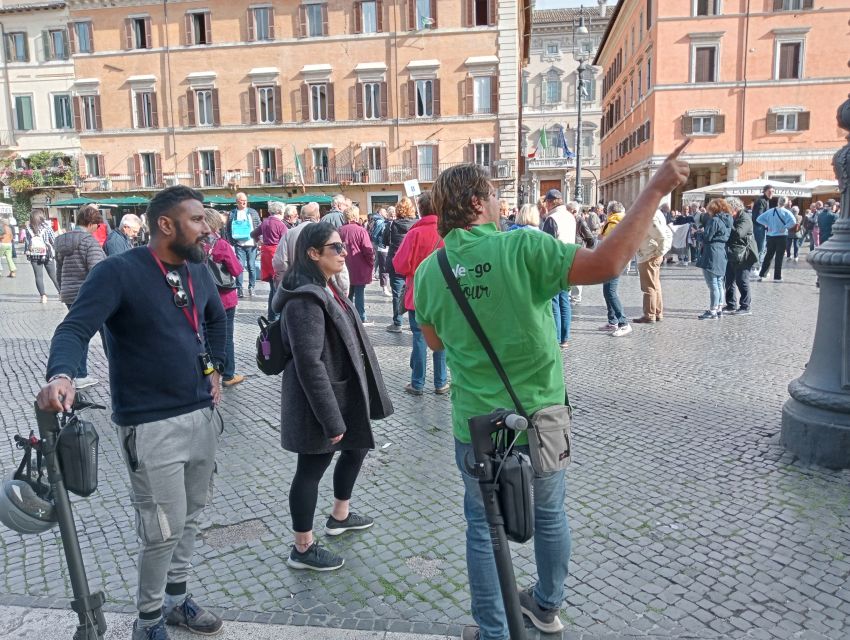 Rome: Ancient City Private E-Scooter Imperial Tour - Inclusions and Amenities