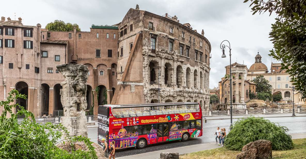 Rome: City Sightseeing Hop-On Hop-Off Bus With Audioguide - Amenities and Services