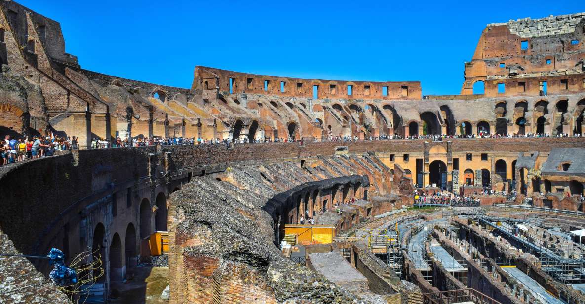 Rome: Colosseum, Roman Forum, and Palatine Hill Ancient Tour - Inclusions and Exclusions