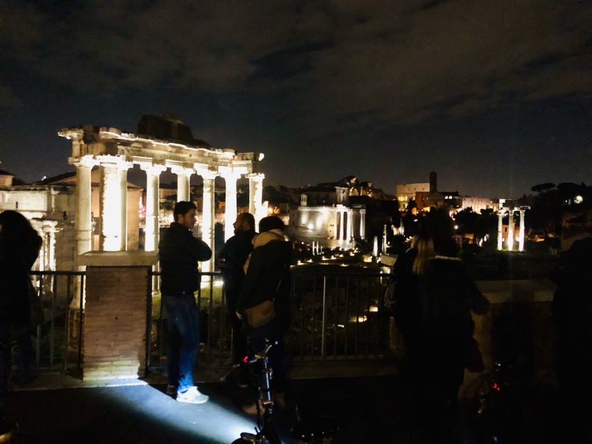 Rome: E-Bike Night Tour With Food and Wine Tasting - Experience and Highlights