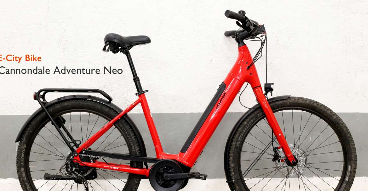 Rome: E-Bike Rental With Helmet and U-Lock - Included Safety Gear