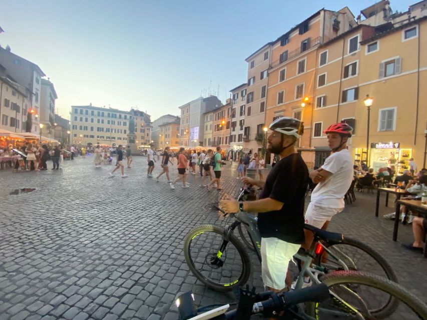 Rome: Guided Ebike Evening Tour With Typical Product Tasting - Booking Information