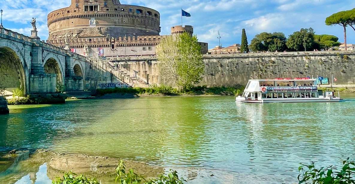 Rome: River Cruise With Squares and Fountains Guided Tour - Experience and Activities