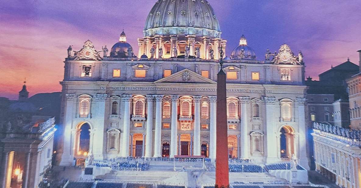 Rome: St. Peters Basilica and Papal Tombs Guided Tour - Itinerary Details